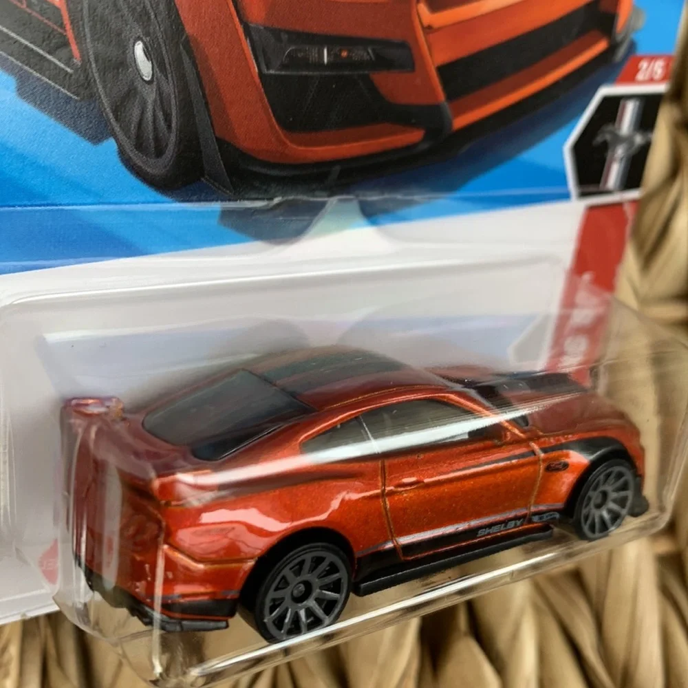 Hot Wheels 2020 Ford Mustang Shelby GT500 Orange Pony Car GHB32 Hotwheels 2025 🆕